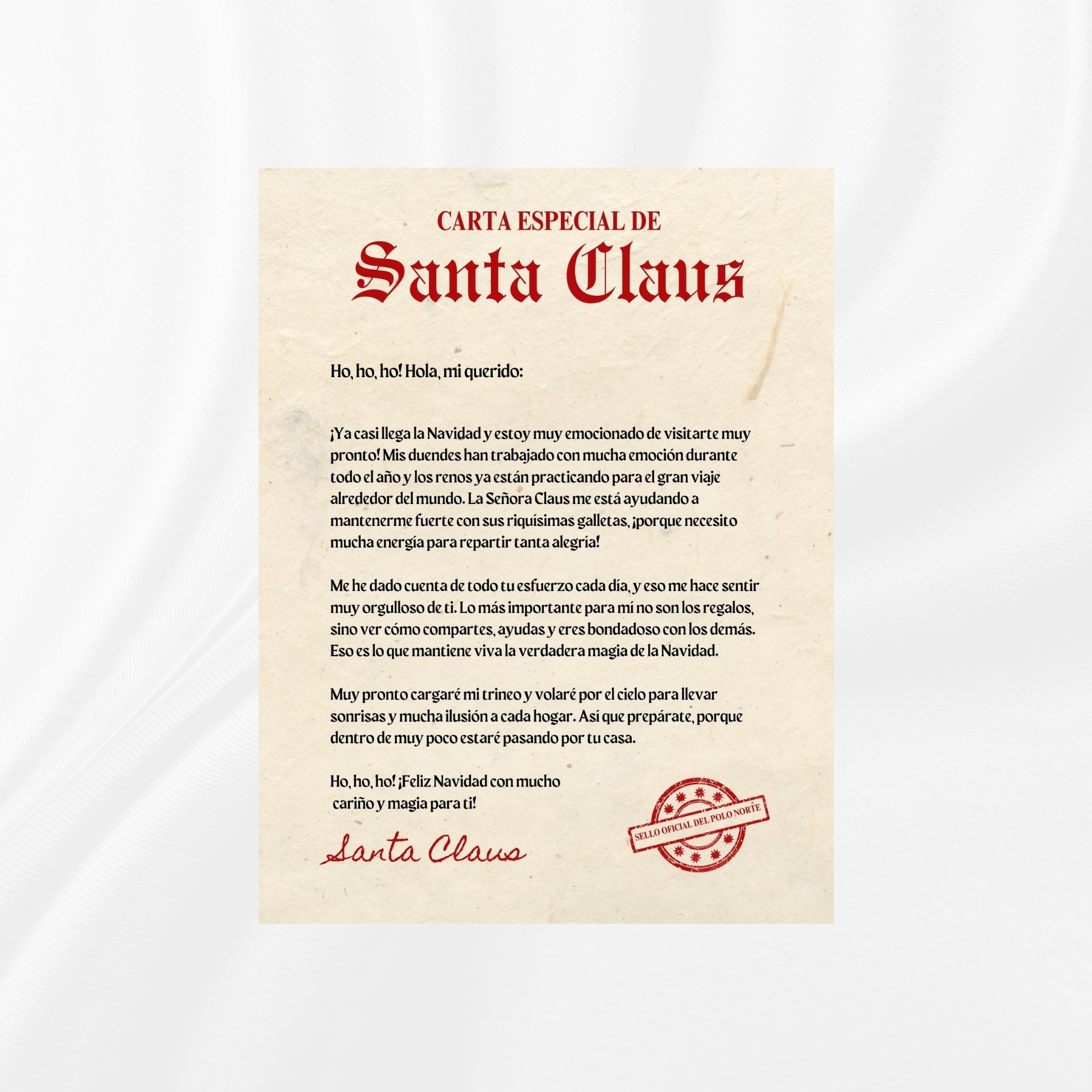 Santa's Magic Mail Kit
