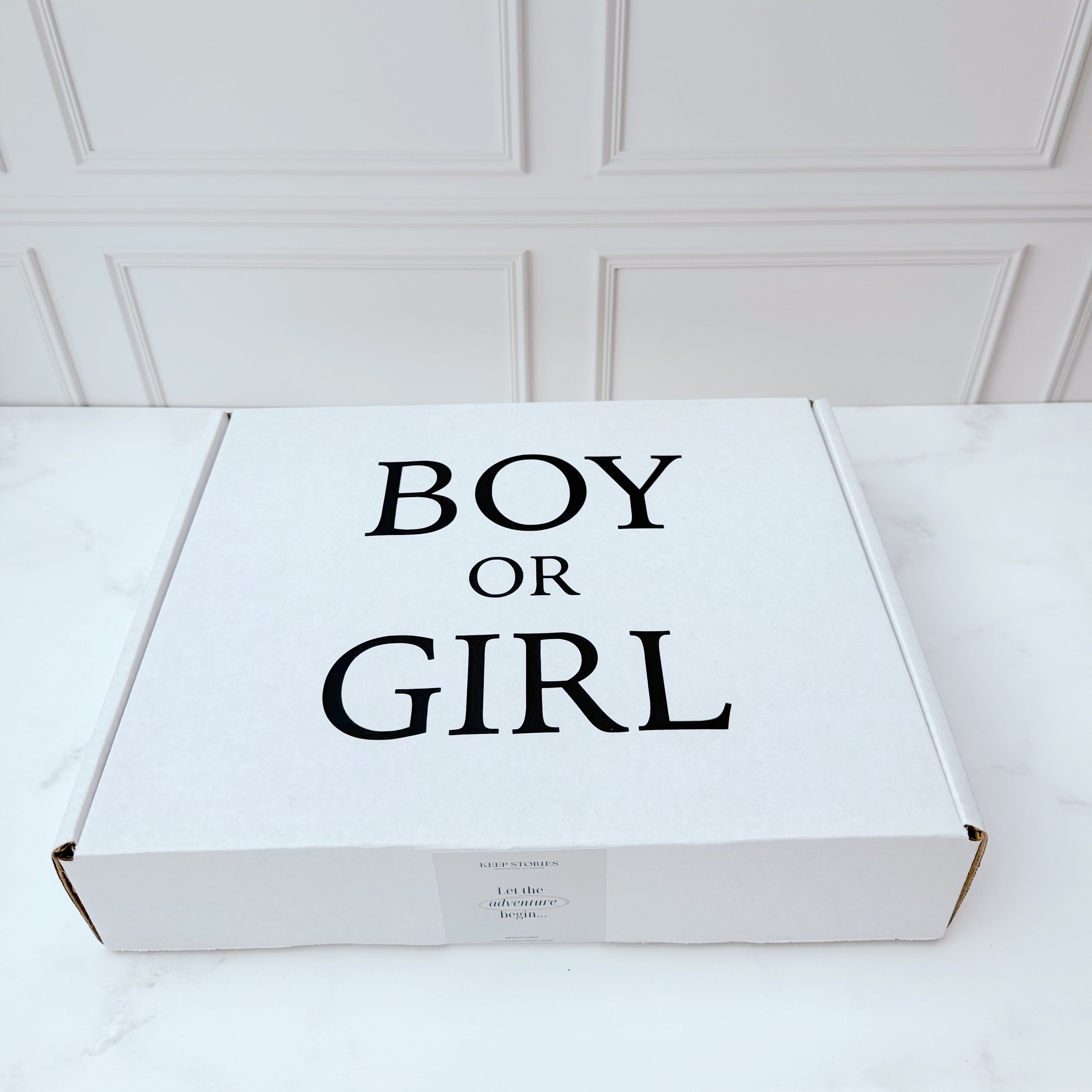 Gender Reveal Box