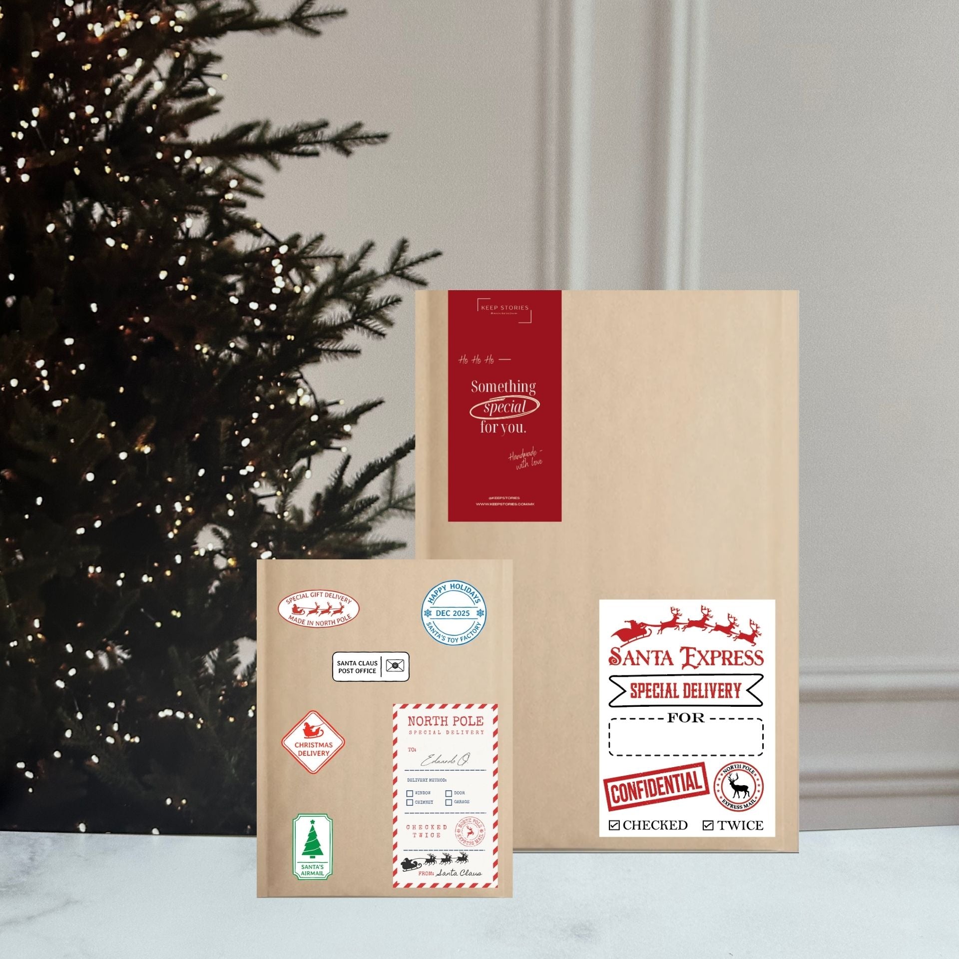 Santa's Magic Mail Kit